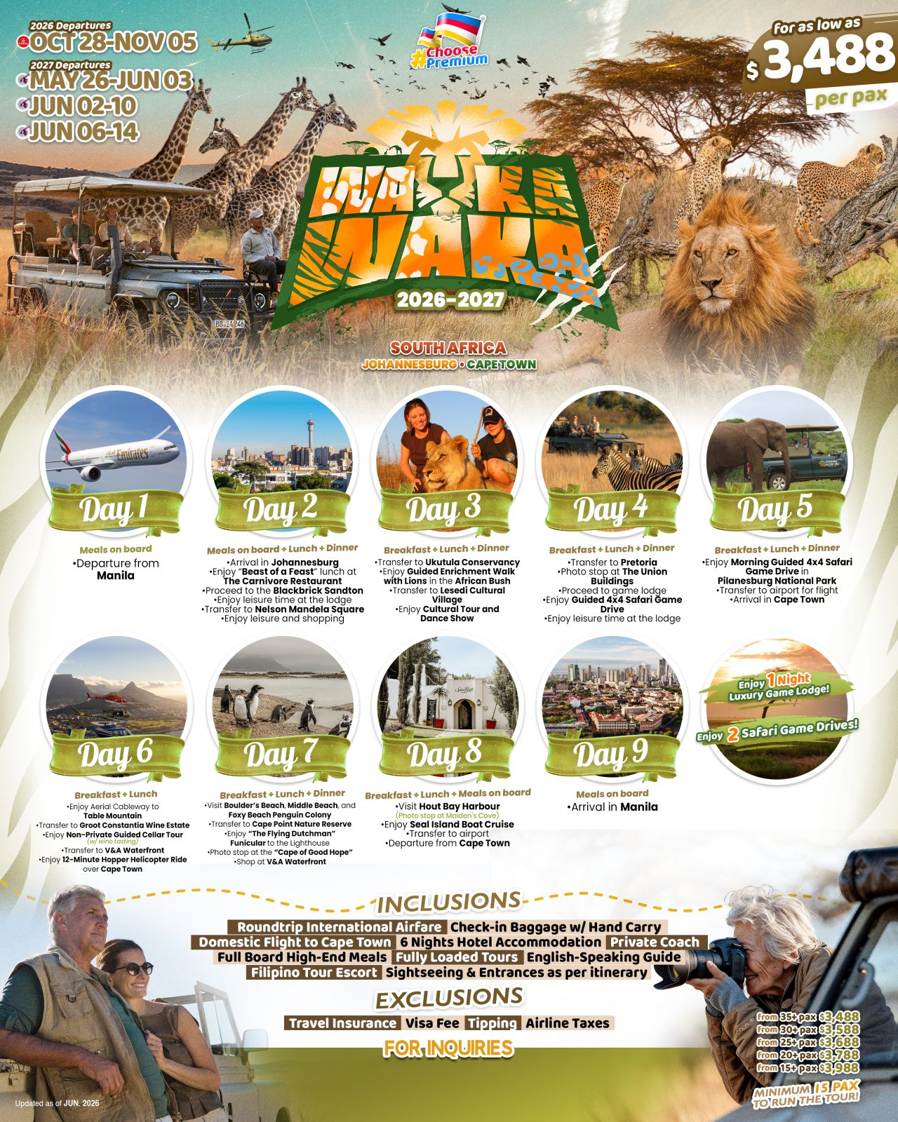 Africa tour package 3 — Claor Travel