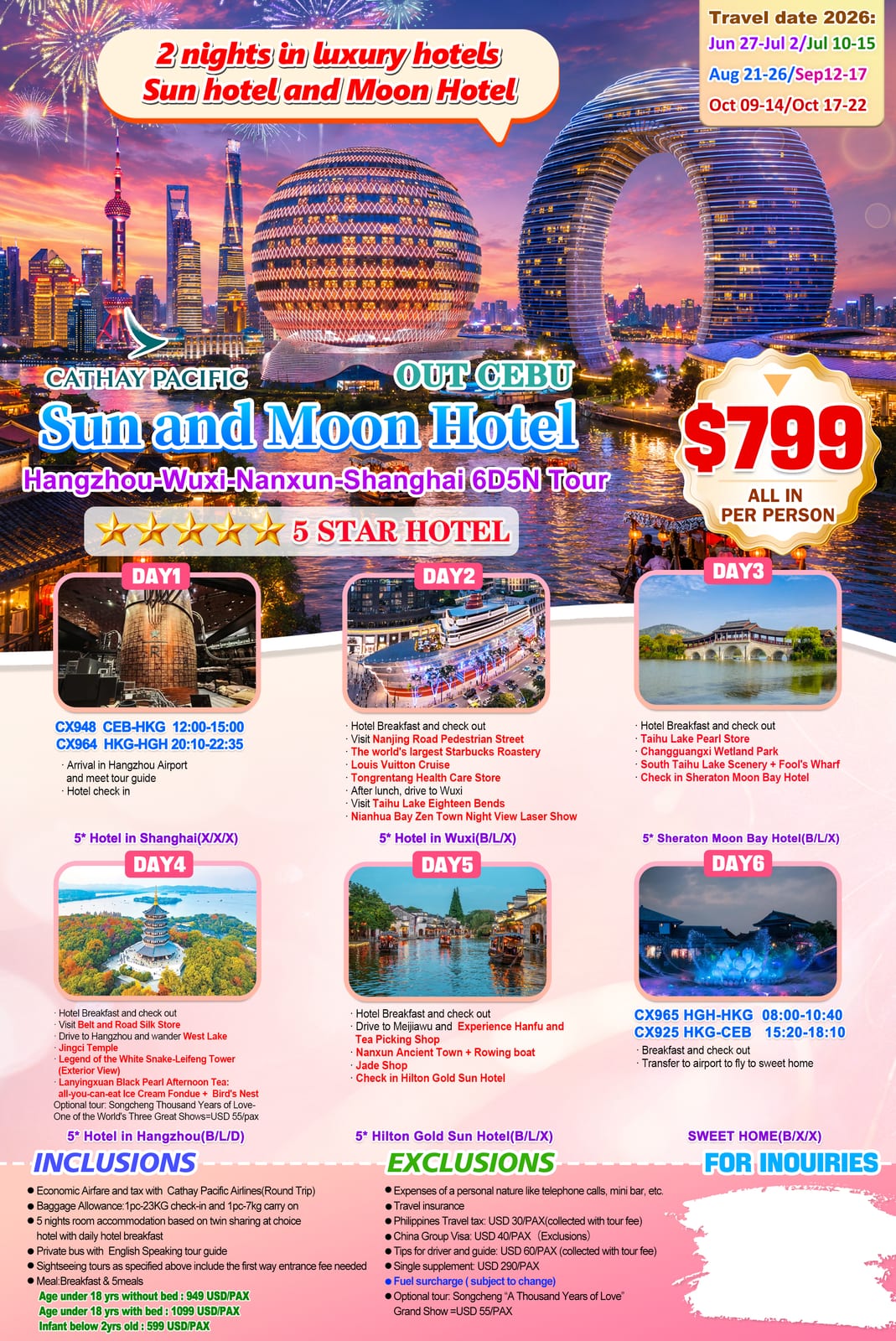 China tour package | Claor Travel & Tours
