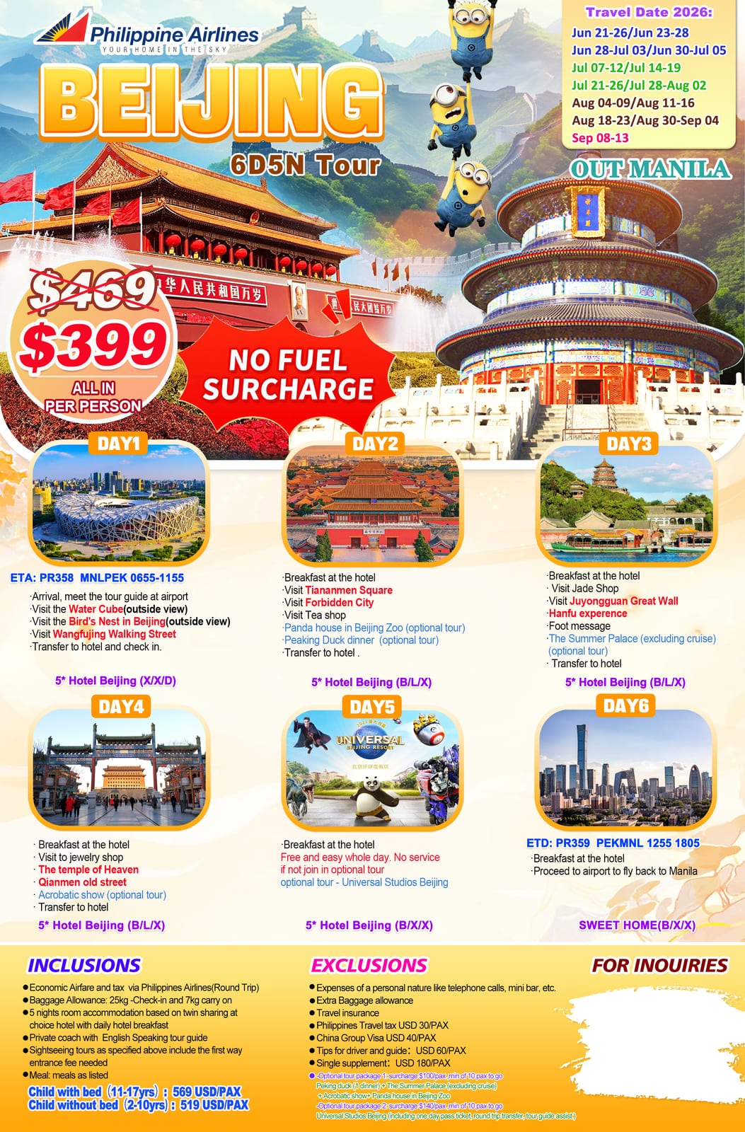 China tour package | Claor Travel & Tours