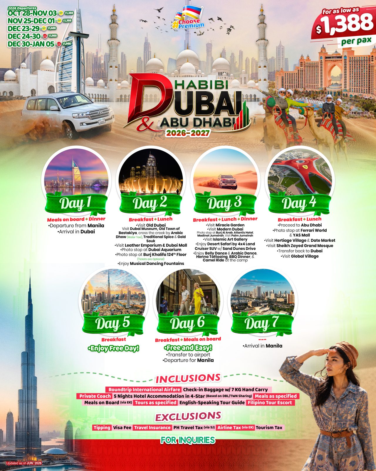 Dubai tour package 1 — Claor Travel
