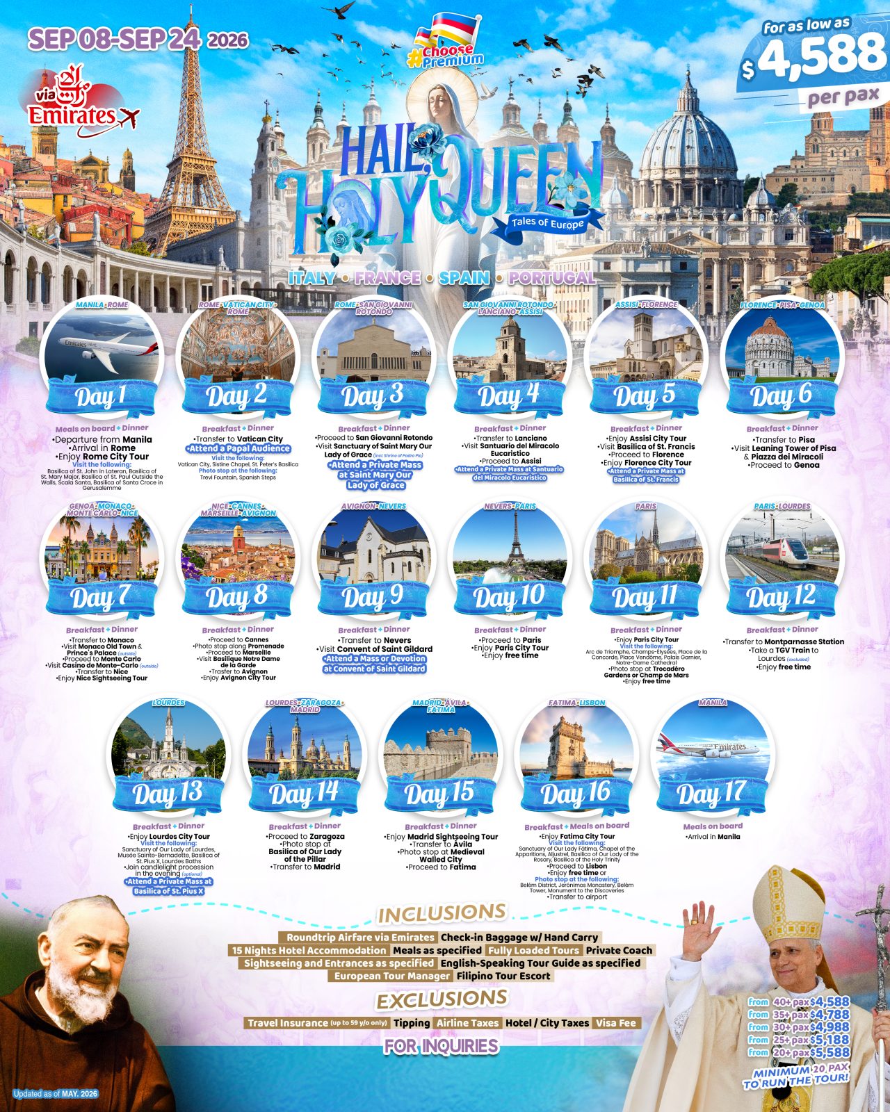 Europe tour package 7 — Claor Travel