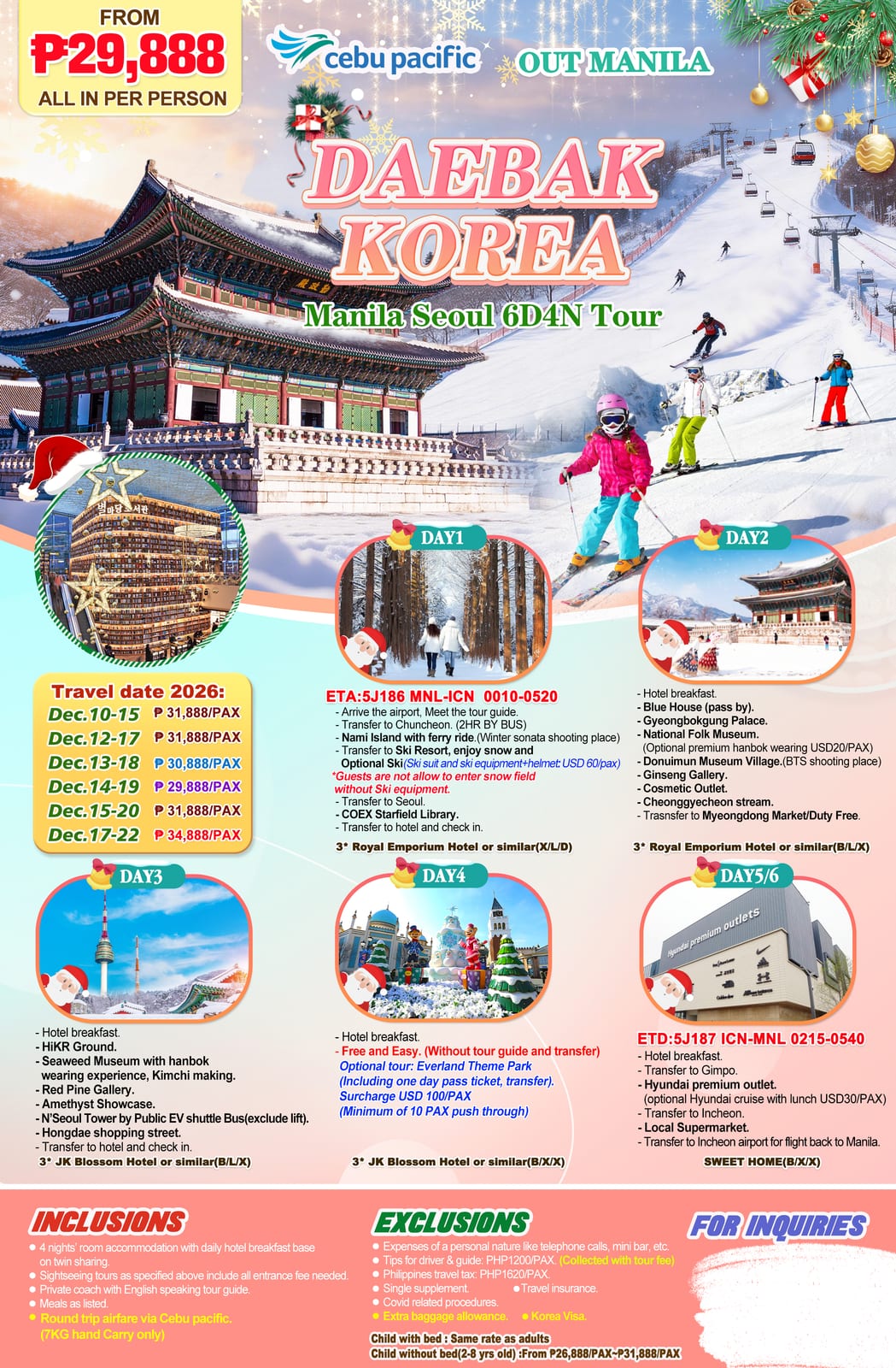 South Korea tour package — Uoskr | Claor Travel & Tours
