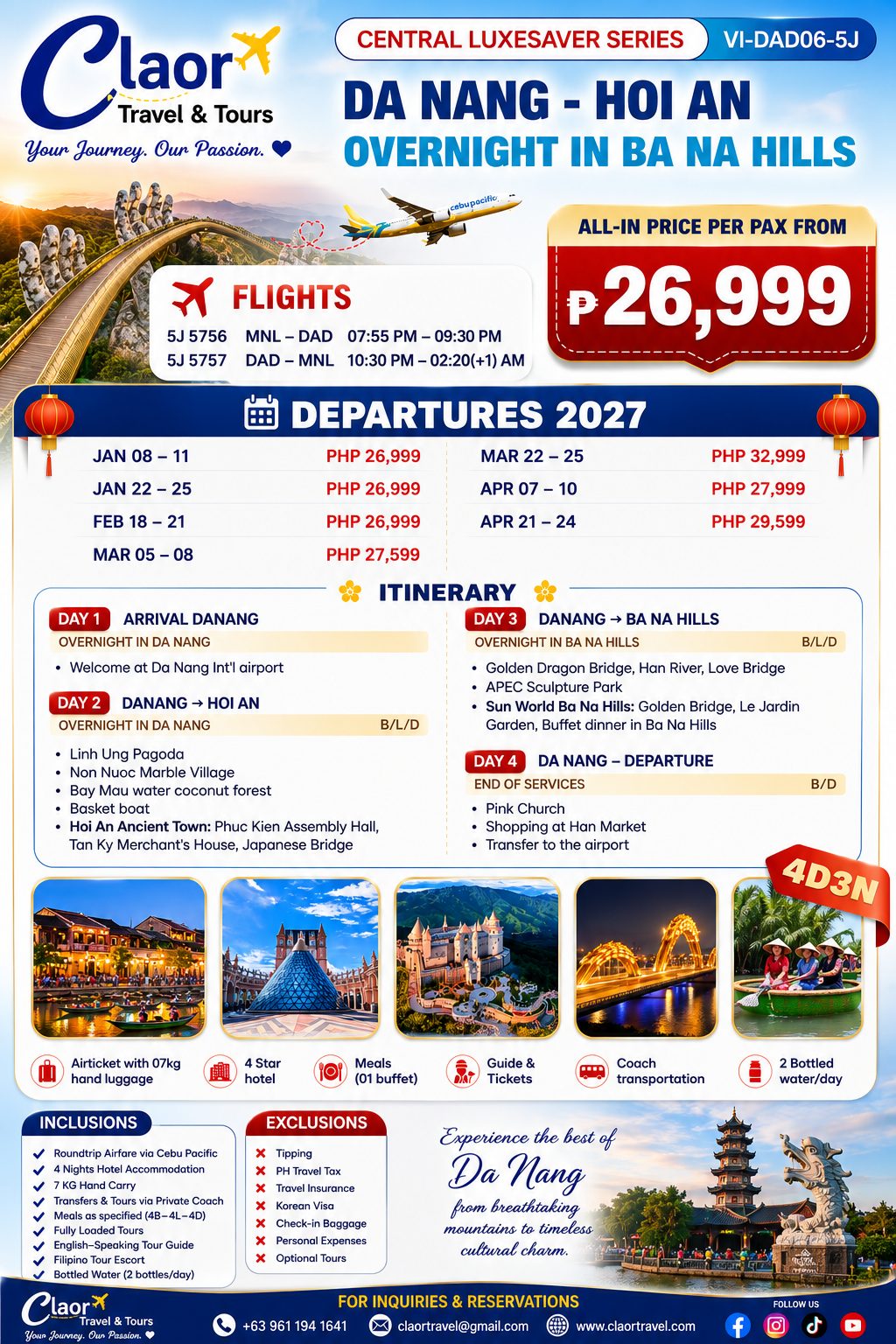Vietnam tour package 2 — Claor Travel