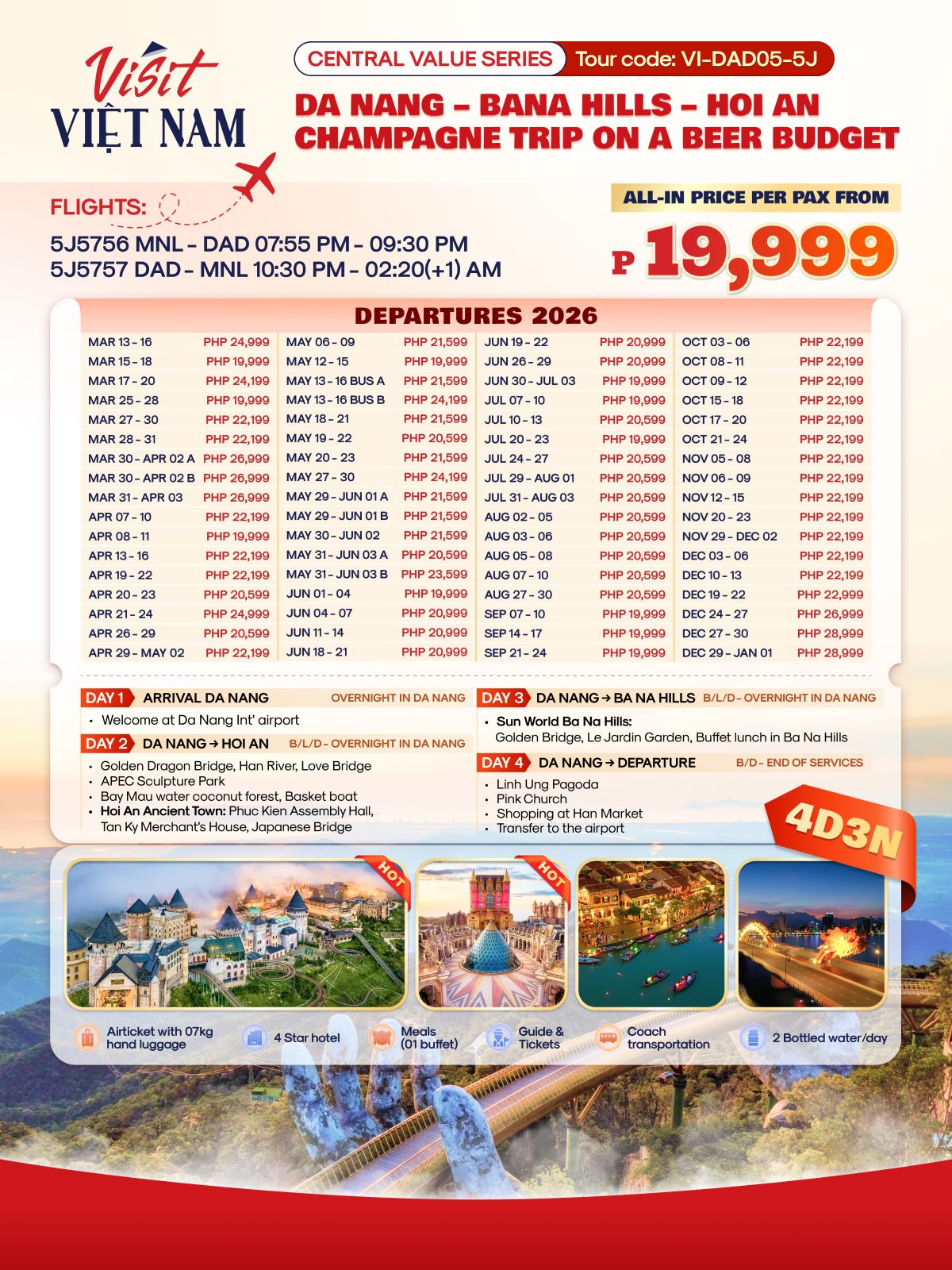 Vietnam tour package 5 — Claor Travel