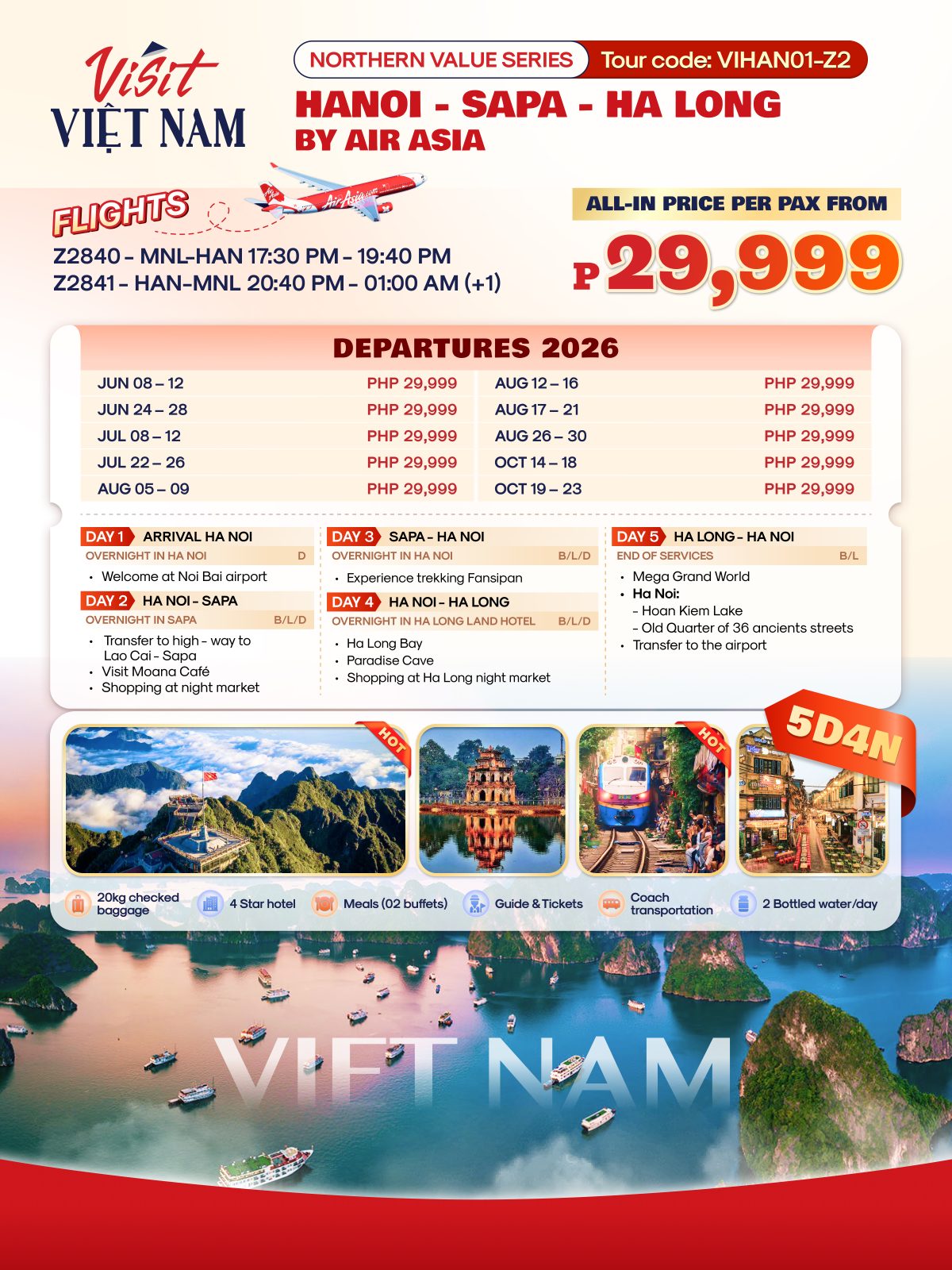Vietnam tour package 7 — Claor Travel